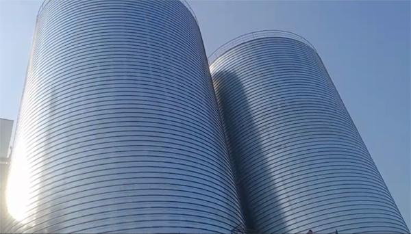 额敏2座混凝土高架卷板仓