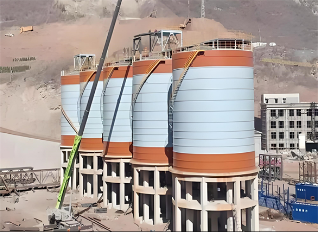 额敏高架钢板仓